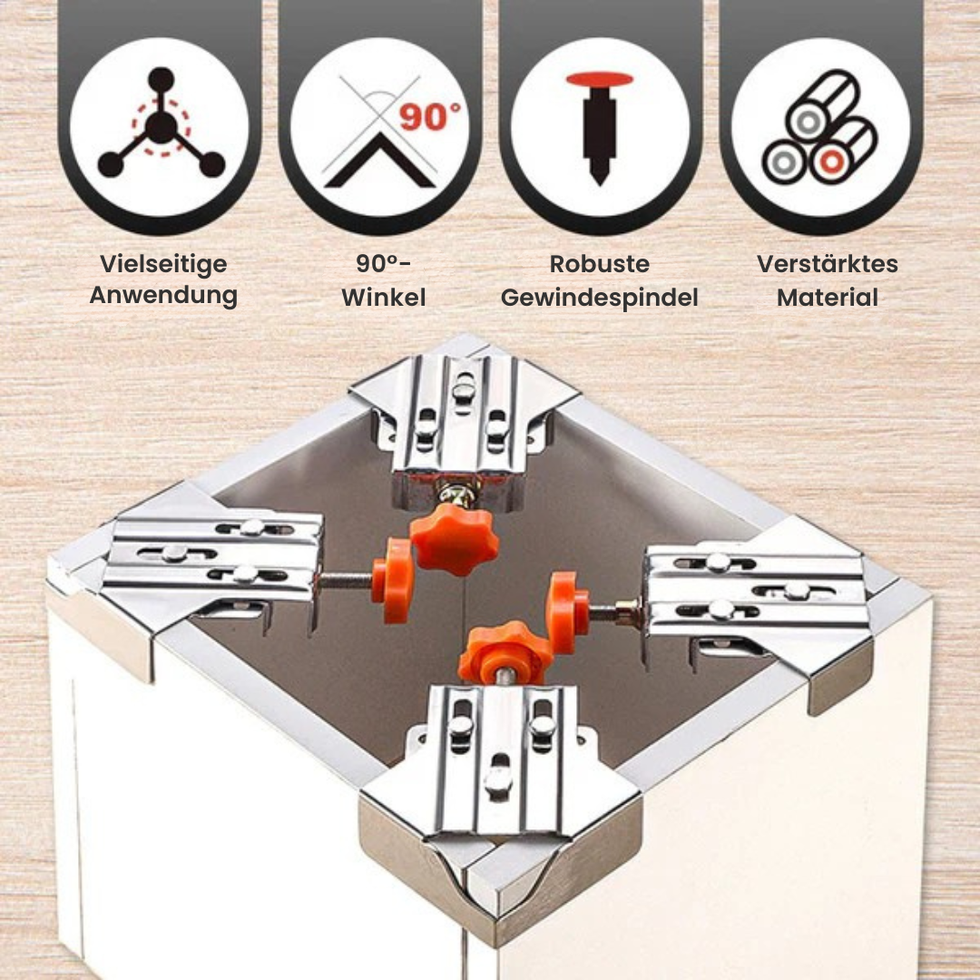 1+1 GRATIS | EdgeCraft™ Edelstahl-Winkelklemme