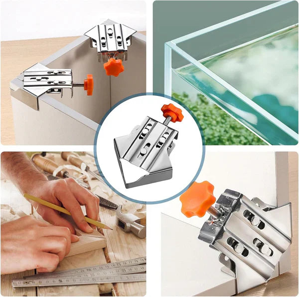 1+1 GRATIS | EdgeCraft™ Edelstahl-Winkelklemme