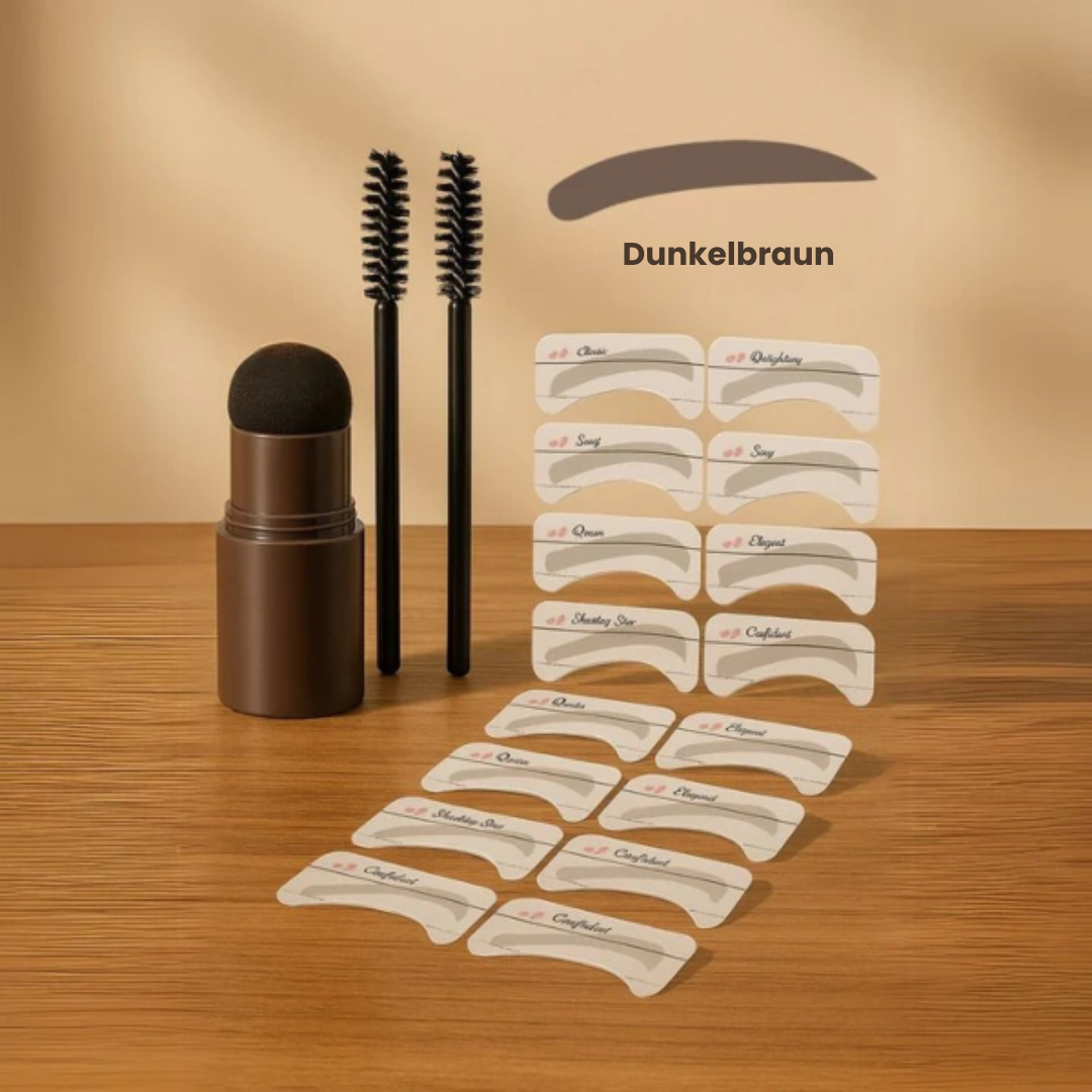 Letzter Tag -50% | BrowStamp™ Augenbrauen-Styling-Se
