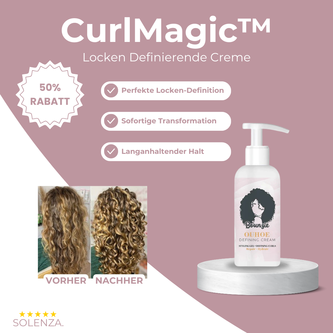 50% RABATT I CurlMagic™ Locken Definierende Creme