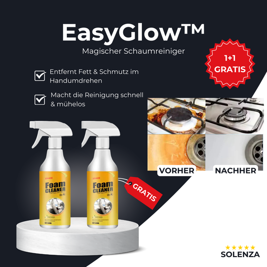 1+1 GRATIS I EasyGlow™ Magischer Schaumreiniger