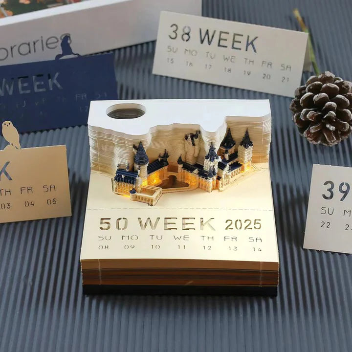 50% RABATT I DreamArt™ 3D-Kalender Notizblock