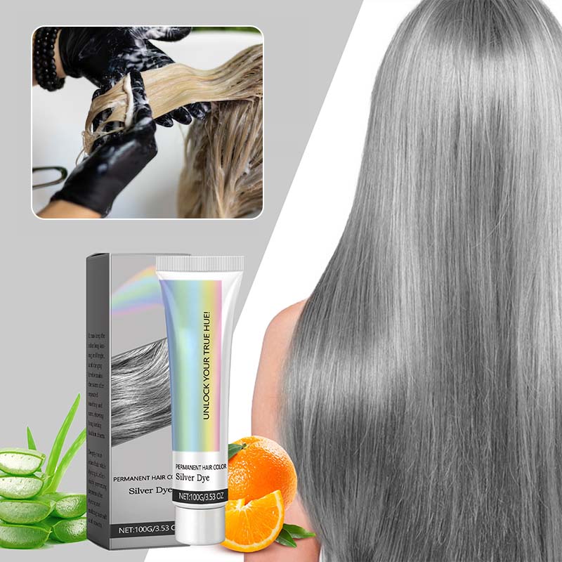 50% RABATT I GlowSilver™ 2-in-1 Natürliche Haarfarbe